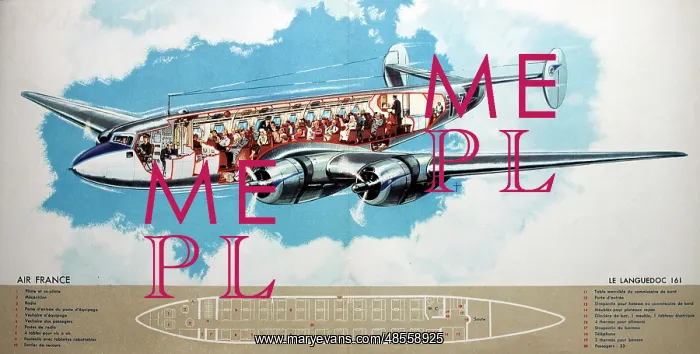 : Poster, Air France : Poster, Air France