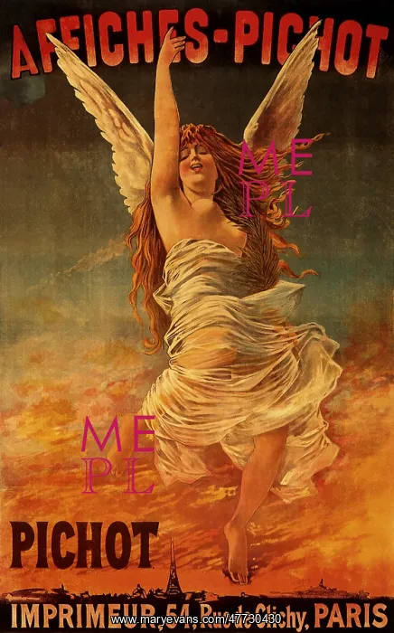 : Poster of an Angel in the Sky : Poster of an Angel in the Sky