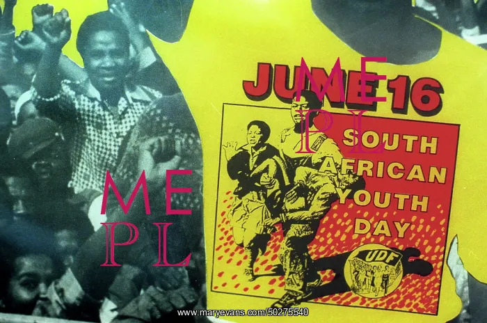 : Poster- anti apartheid, struggle days, Soweto Uprising : Poster- anti apartheid, struggle days, Soweto Uprising