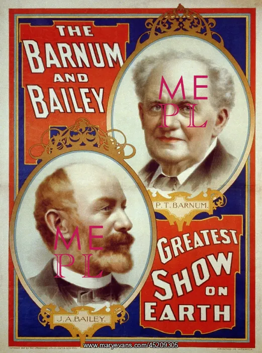 : Poster for Barnum & Bailey Greatest Show ? : Poster for Barnum & Bailey Greatest Show ?