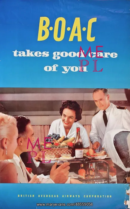: Poster, BOAC takes good care of you : Poster, BOAC takes good care of you