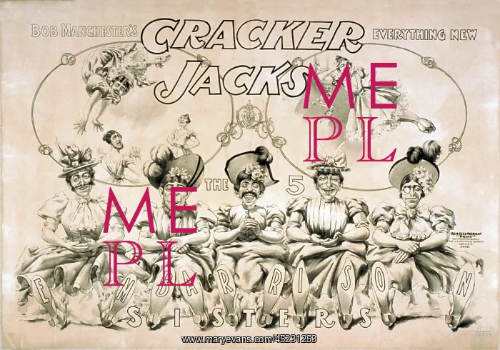 : Poster for Bob Manchester's Cracker Jacks ? : Poster for Bob Manchester's Cracker Jacks ?