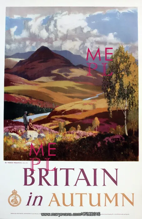 : Poster, Britain in Autumn : Poster, Britain in Autumn