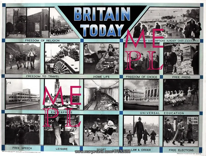 : Poster, Britain Today : Poster, Britain Today