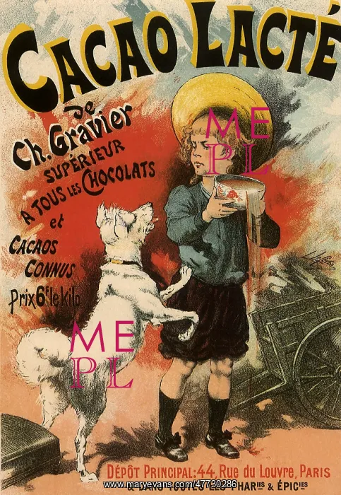  : Poster for Cacao Lacte