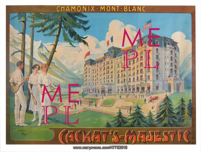  : Poster, Cachat's Majestic Hotel