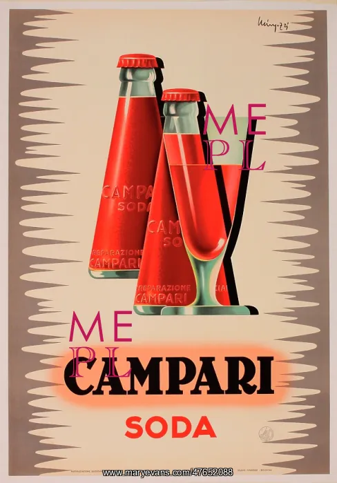  : Poster, Campari Soda
