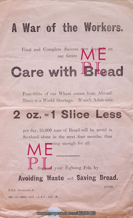  : Poster Care with Bread