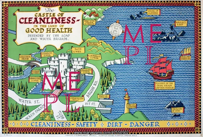 : Poster, The Castle of Cleanliness : Poster, The Castle of Cleanliness