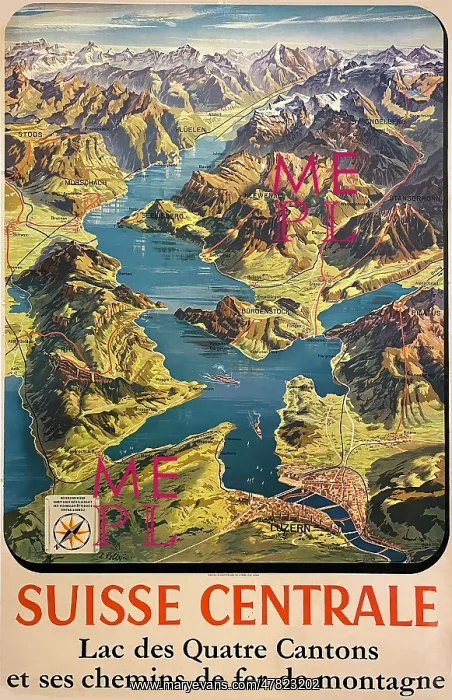 : Poster, Central Switzerland : Poster, Central Switzerland