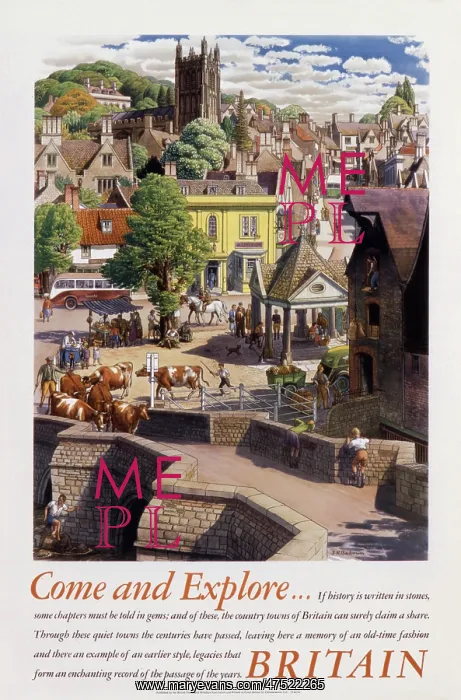 : Poster: come and explore Britain (2) : Poster: come and explore Britain (2)