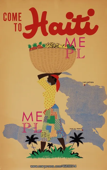  : Poster, Come to Haiti