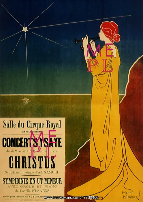  : Poster for Concerts Ysaye