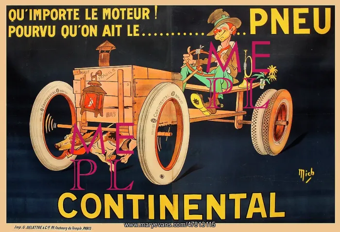 : Poster, Continental tyres : Poster, Continental tyres