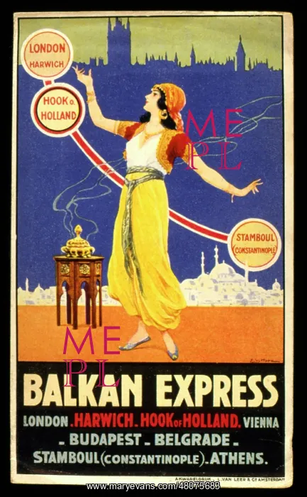: Poster design, Balkan Express : Poster design, Balkan Express