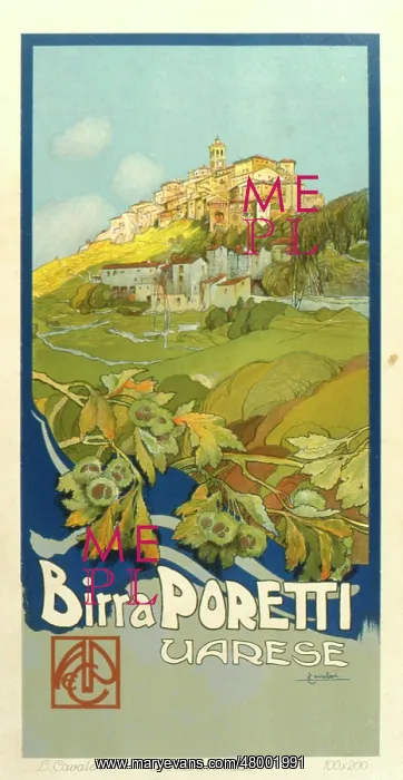 : Poster design for Birra Poretti : Poster design for Birra Poretti