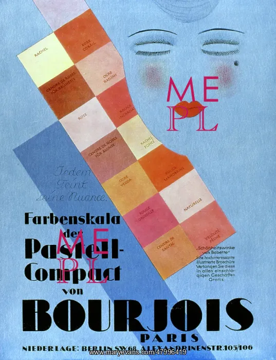 : Poster design for Bourjois cosmetics : Poster design for Bourjois cosmetics