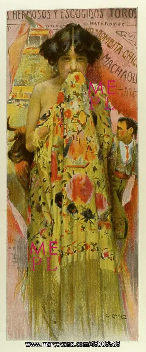 : Poster design for a bullfight : Poster design for a bullfight