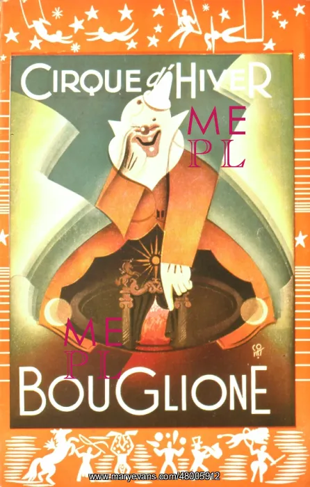 : Poster design for Cirque d'Hiver Bouglione : Poster design for Cirque d'Hiver Bouglione
