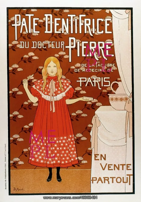 : Poster design for Dr Pierre toothpaste : Poster design for Dr Pierre toothpaste