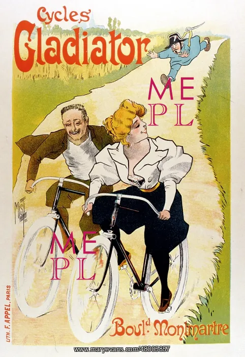 : Poster design for Gladiator Cycles : Poster design for Gladiator Cycles