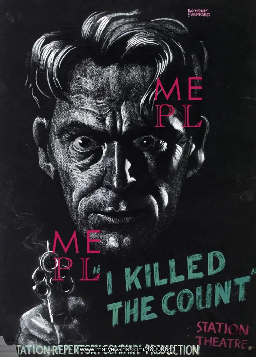 : Poster design, I Killed The Count : Poster design, I Killed The Count