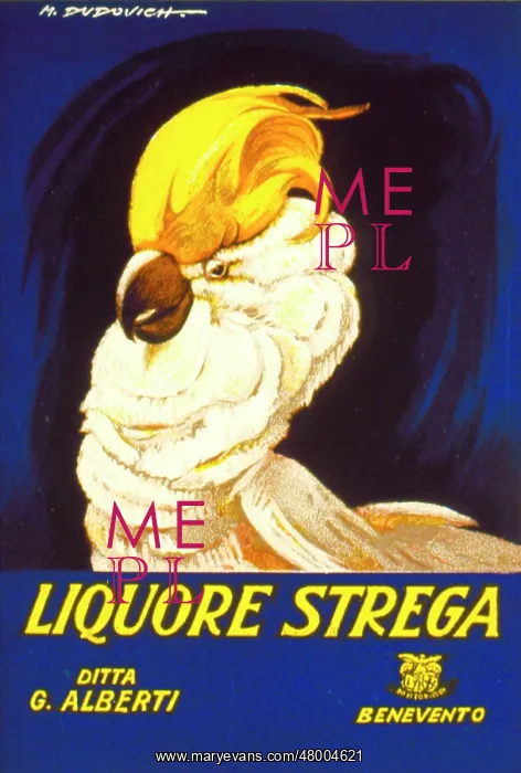 : Poster design for Liquore Strega : Poster design for Liquore Strega