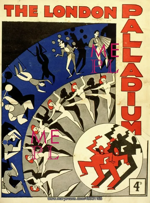  : Poster design for The London Palladium