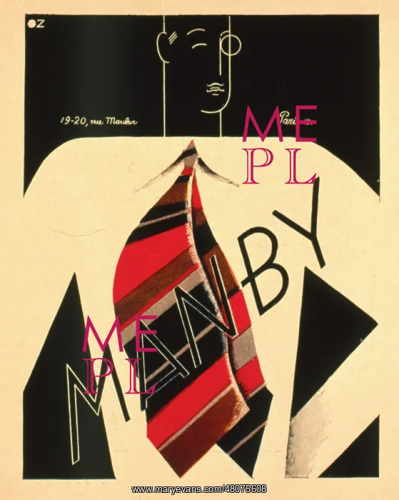  : Poster design, Manby ties