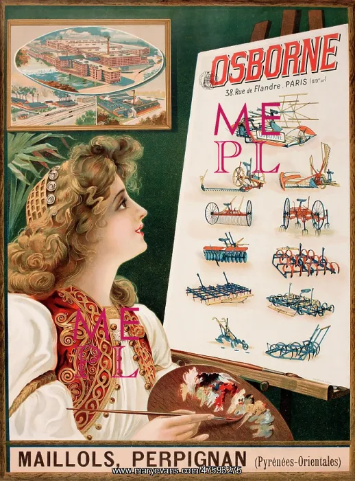 : Poster design, Osborne, Maillols, Perpignan, France : Poster design, Osborne, Maillols, Perpignan, France