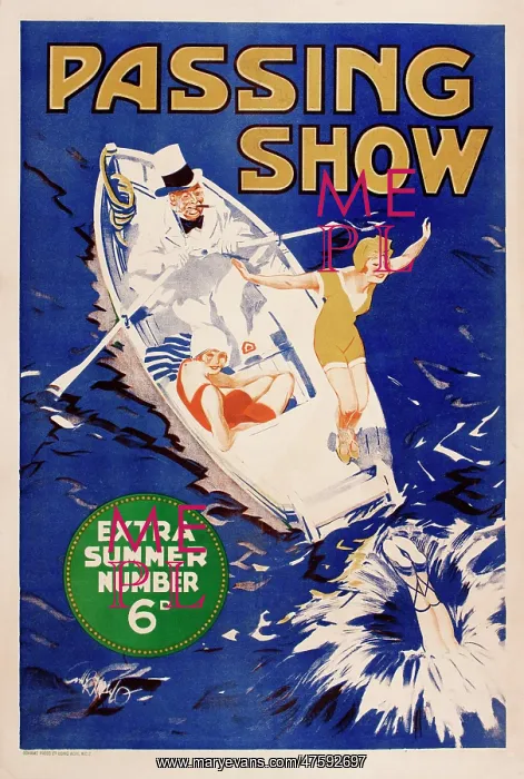 : Poster design, Passing Show : Poster design, Passing Show
