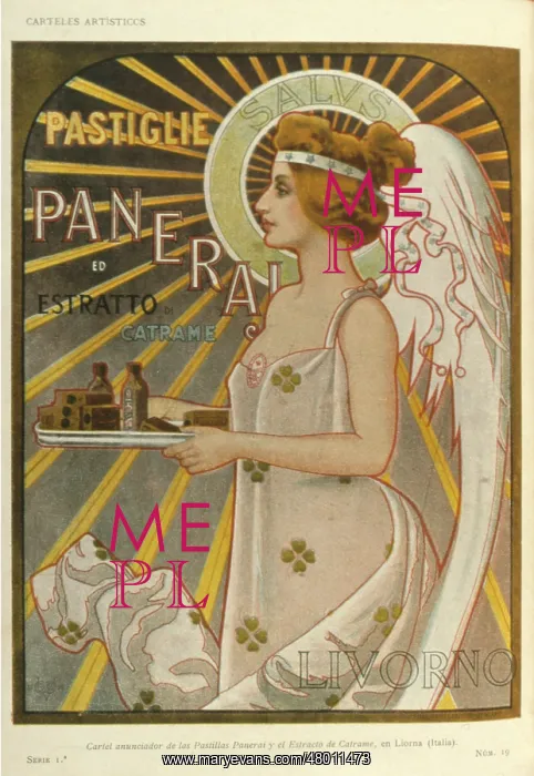 : Poster design for Pastiglie Paneraj : Poster design for Pastiglie Paneraj