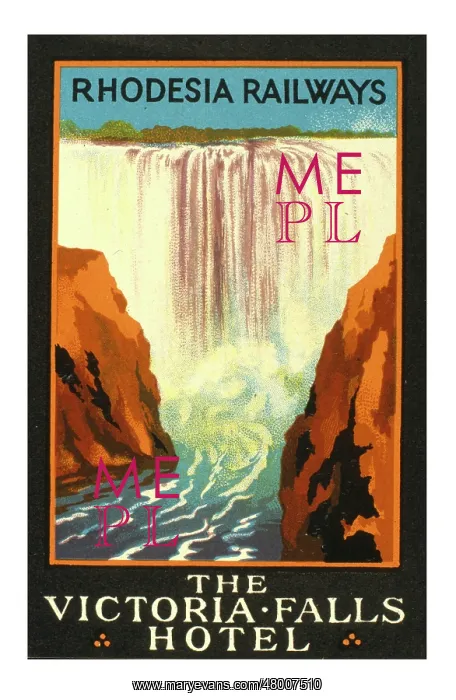 : Poster design for Rhodesia Railways : Poster design for Rhodesia Railways