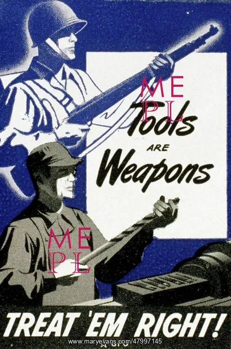 : Poster design, Tools are Weapons, Treat Em Right! : Poster design, Tools are Weapons, Treat Em Right!