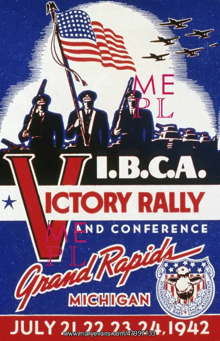 : Poster design, Victory Rally, Grand Rapids, Michigan : Poster design, Victory Rally, Grand Rapids, Michigan
