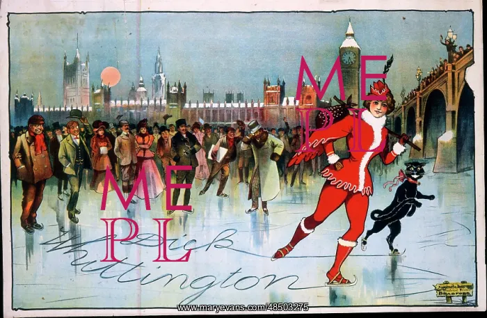 : Poster, Dick Whittington on ice : Poster, Dick Whittington on ice