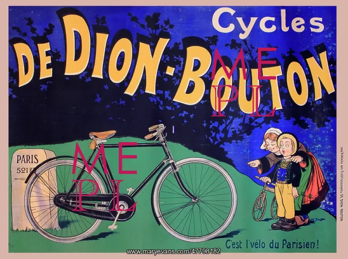 : Poster, De Dion Bouton Cycles : Poster, De Dion Bouton Cycles
