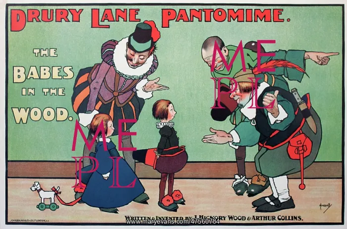 : Poster, Drury Lane Pantomime : Poster, Drury Lane Pantomime