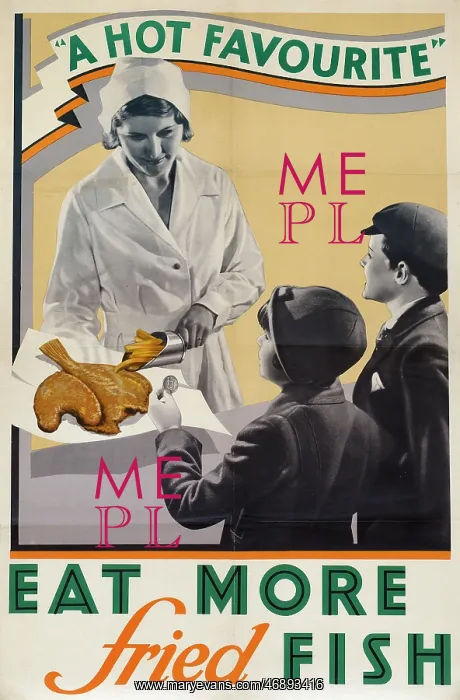  : Poster, Eat More Fried Fish