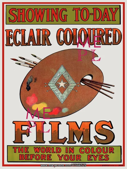 : Poster, Eclair Coloured Films : Poster, Eclair Coloured Films