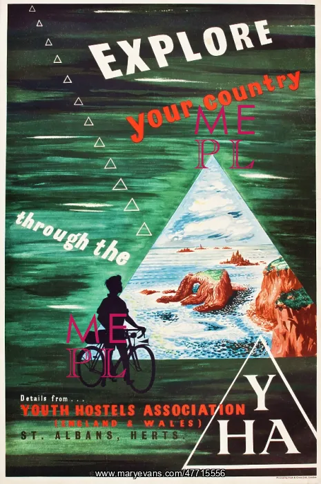 : Poster, Explore Your Country through the YHA : Poster, Explore Your Country through the YHA
