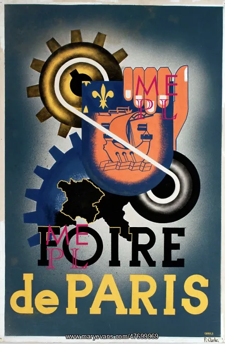 : Poster, Foire de Paris, Paris Fair : Poster, Foire de Paris, Paris Fair