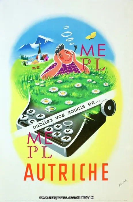  : Poster, Forget your troubles in Austria