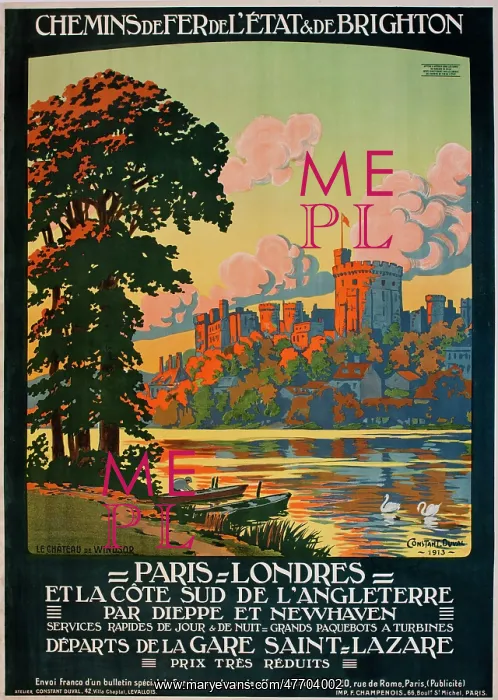 : Poster, French railways : Poster, French railways