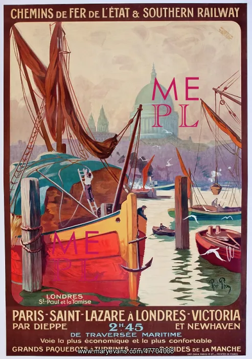 : Poster, French railways : Poster, French railways