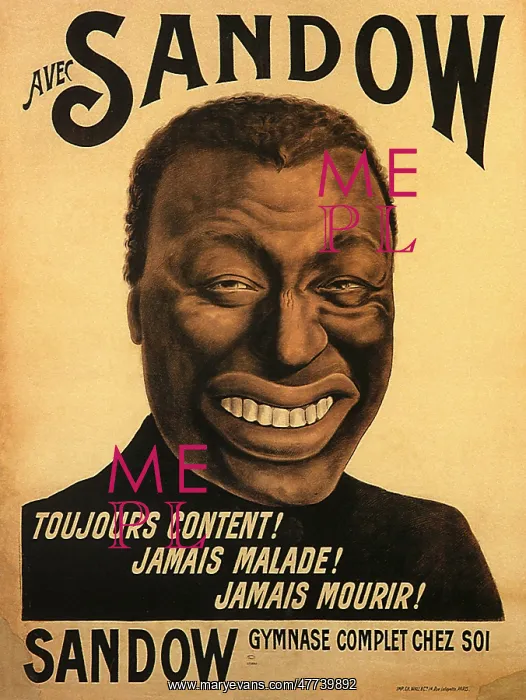  : Poster fro a man named Sandow