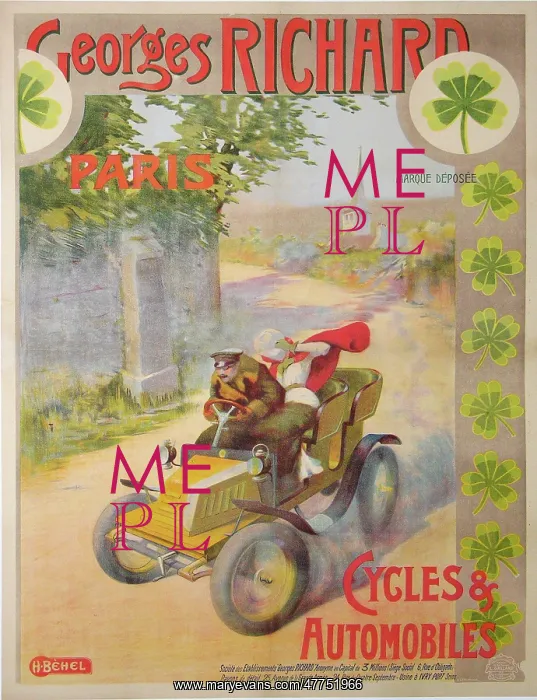: Poster, Georges Richard, Paris : Poster, Georges Richard, Paris
