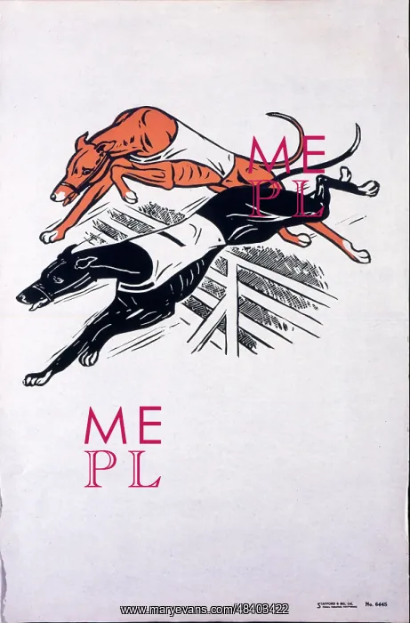  : Poster, greyhound racing
