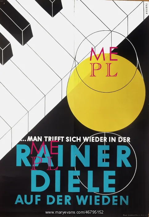 : Poster by Hans Fabigan : Poster by Hans Fabigan