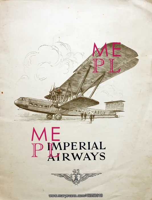  : Poster, Imperial Airways